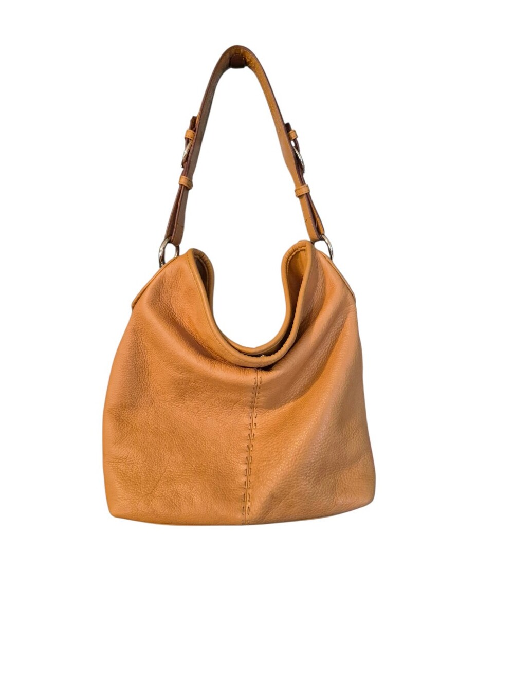 Liz Claiborne Leather Slouchy Bag  - S38